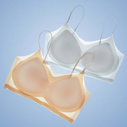 Weicher, nahtloser Damen-BH aus Eisseide, ultradünn und atmungsaktiv für Komfort.