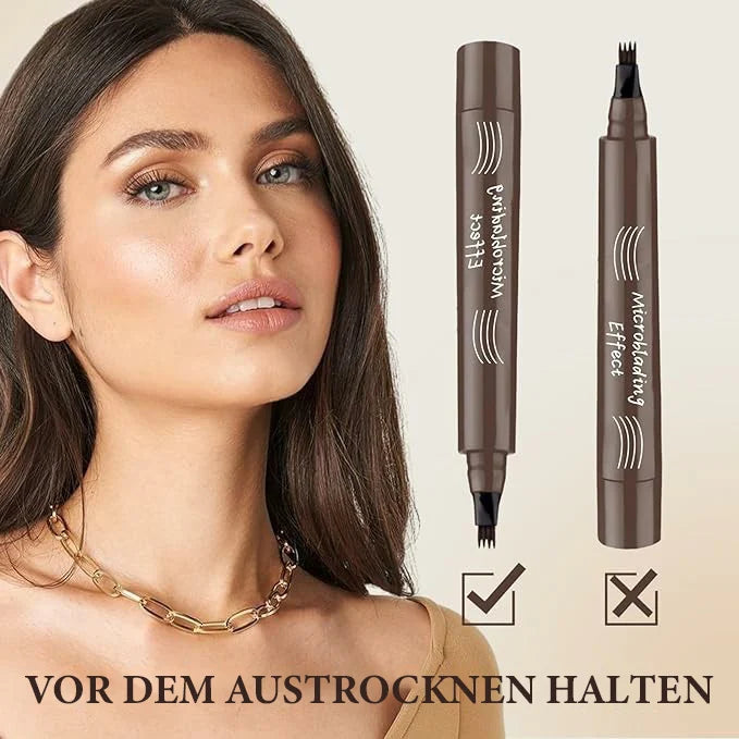 Damen Microblading Augenbrauenstift. Präziser Applikator für perfekt geformte, wasserfeste Augenbrauen.