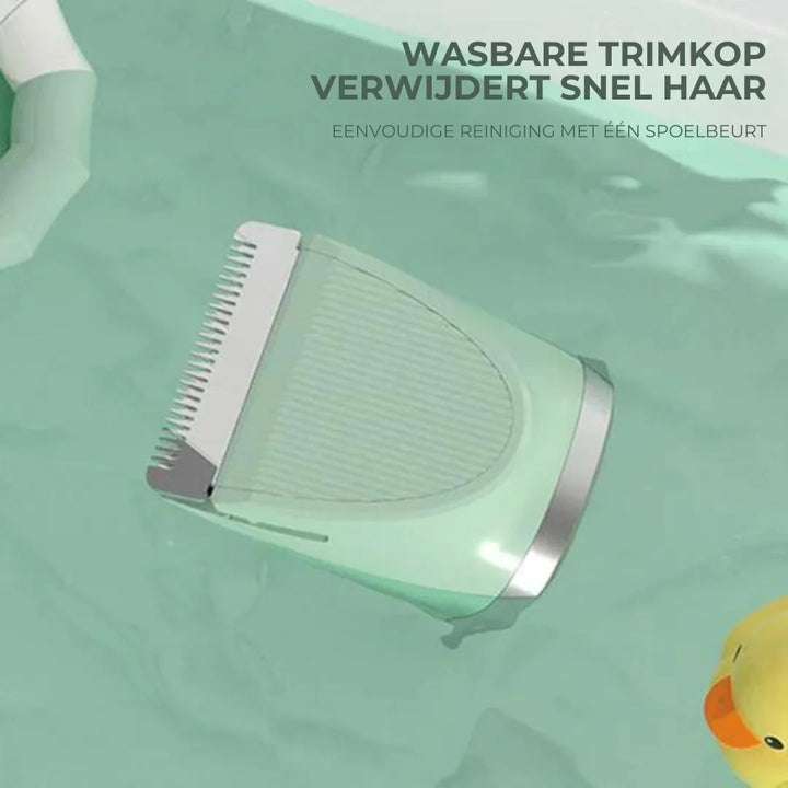 Präziser Fellpflege-Trimmer mit Aufsätzen für Hunde und Katzen – ideal für Detailarbeit.