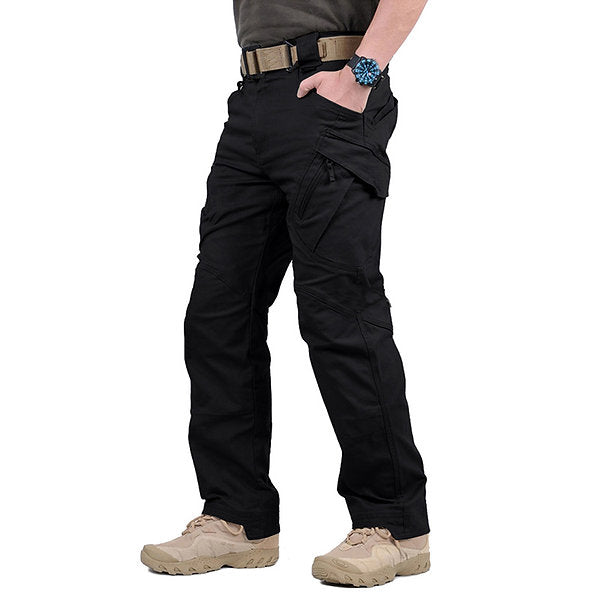 Hochwertige taktische Herren Cargo Hose, robustes Material, praktische Details für Outdoor & Arbeit. Ganzjährig.