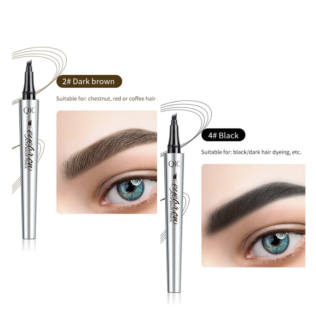 Wischfester, wasserfester Augenbrauenstift für Damen. Präzise Anwendung für natürliche Brauen.