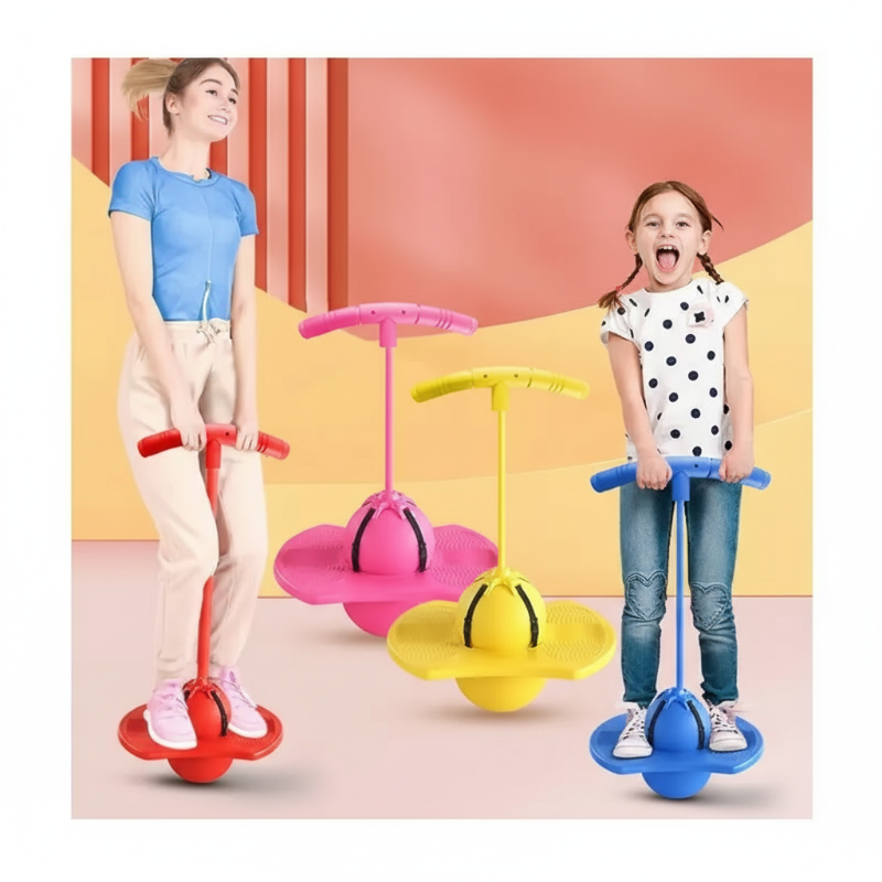 Spiel- und Sportgerät: Sprungball für Kinder, optimal für Balance & Koordinationstraining.