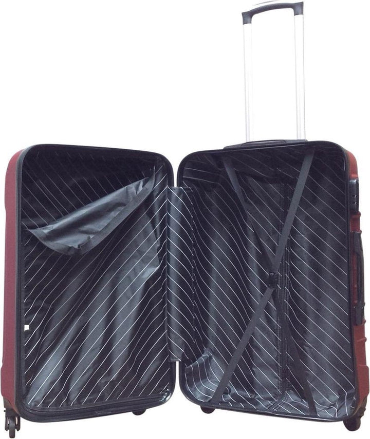 Premium 2er-Set Hartschalen-Koffer, robustes Urlaubsgepäck mit hoher Schlagfestigkeit.