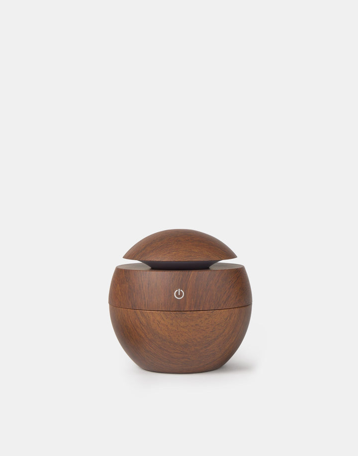 Aroma Diffuser 130ml in Holzoptik, Ultraschall für entspannende Raumbeduftung. Ideal für Wohnen & Wohlbefinden.