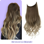 Braun bis aschblond