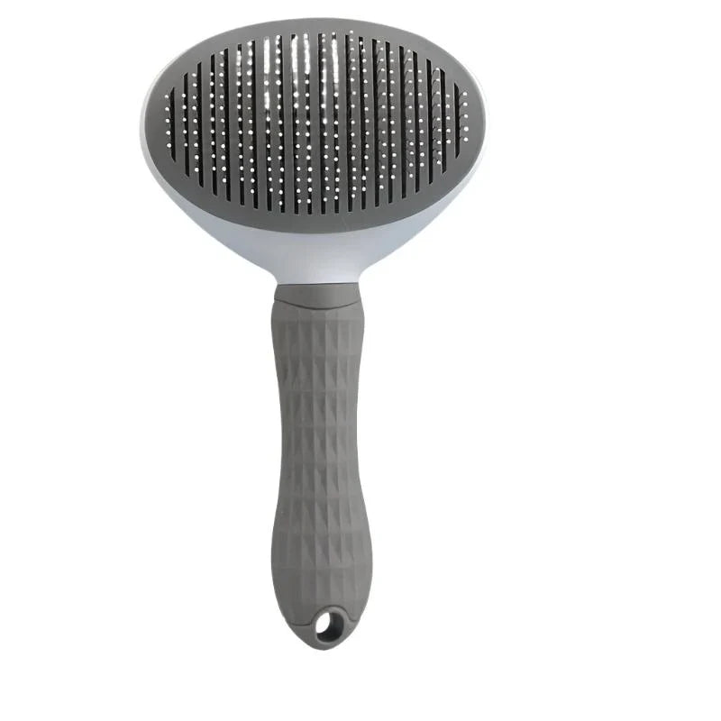 Haustierbürste für ein haarfreies Zuhause. Selbstreinigend für schnelle & hygienische Tierfellpflege.