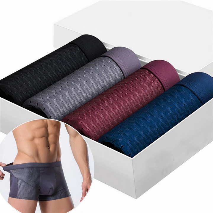 10er Set Premium Herren Boxershorts für ultimativen Komfort und Atmungsaktivität. Langlebige Unterwäsche.