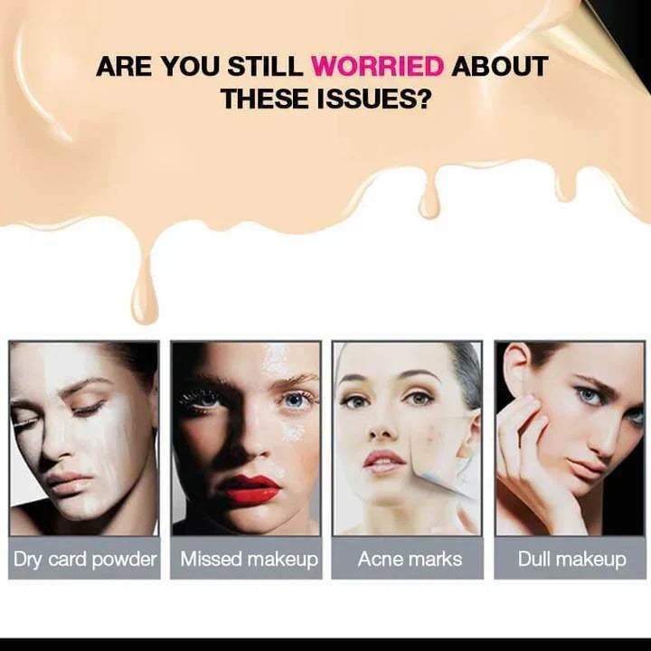 3-Farben Concealer Palette deckt Augenringe und Hautunreinheiten präzise ab für einen gleichmäßigen, frischen Teint.