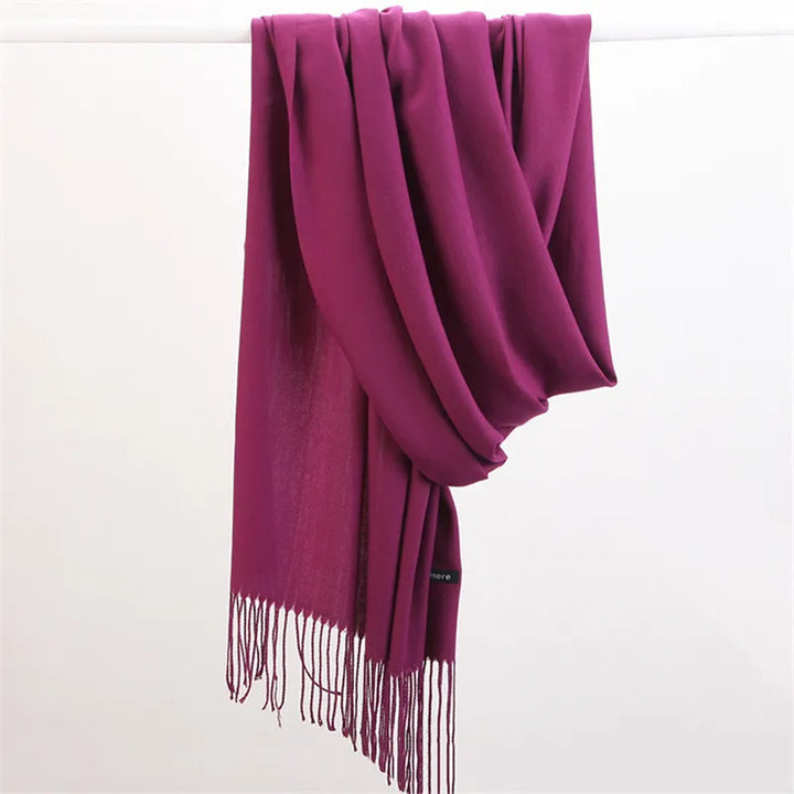 Vielseitiger Pashmina-Winterschal für Damen. Eleganz und Wärme für Ihr Herbst/Winter-Outfit.