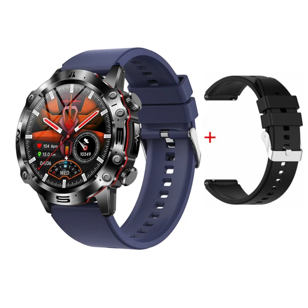 Smartwatch für Herren und Damen, bietet Glukose-, EKG- & Schlafüberwachung, Ihr persönlicher Gesundheits-Coach.