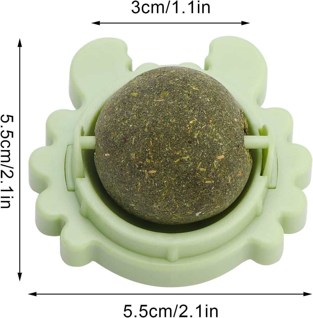 Optimales Katzengeschenk: Interaktiver Katzenminze Ball. Perfektes Katzenspielzeug für Spiel und Entspannung.
