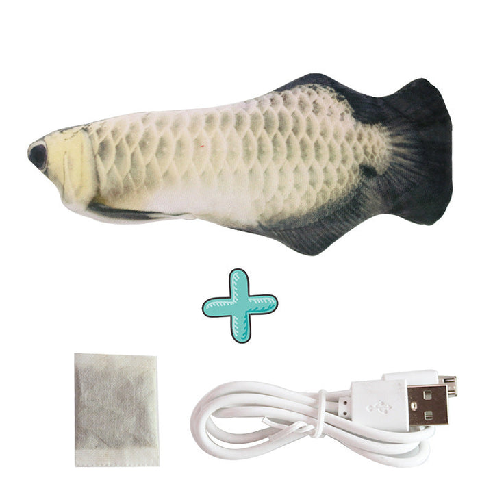 Das innovative Zappelfisch Hundespielzeug mit USB-Ladefunktion für stundenlangen Spielspaß beim Haustier.