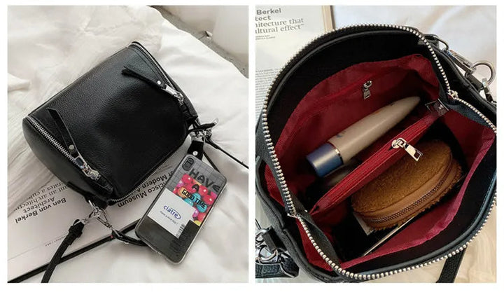 Elegante Alltagstasche für Damen. Klassische Handtasche, vielseitig kombinierbar.