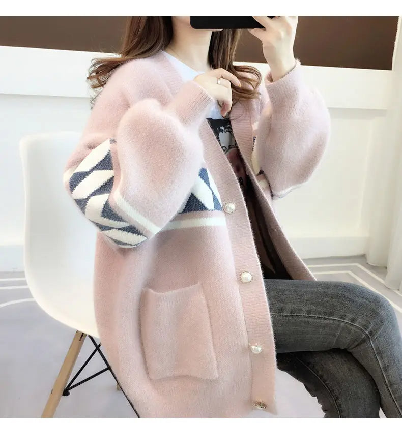 Chicer Damen Kuschelpullover Übergröße, komfortabel und locker. Ein Must-have für Damenmode.