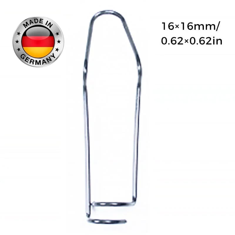 Hochwertiger Verbinder aus verzinktem Eisen, wetterfest und robust, für Garten- und Zaunbau.