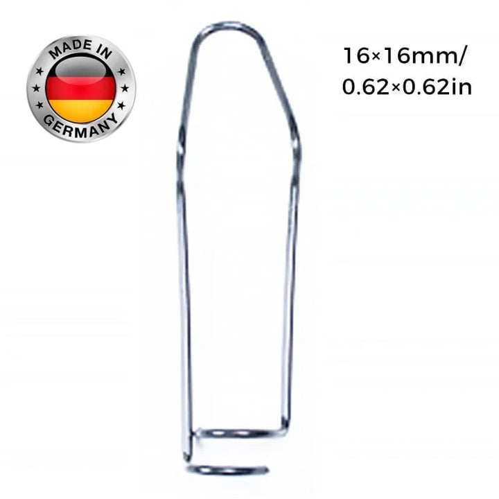 Hochwertiger Verbinder aus verzinktem Eisen, wetterfest und robust, für Garten- und Zaunbau.