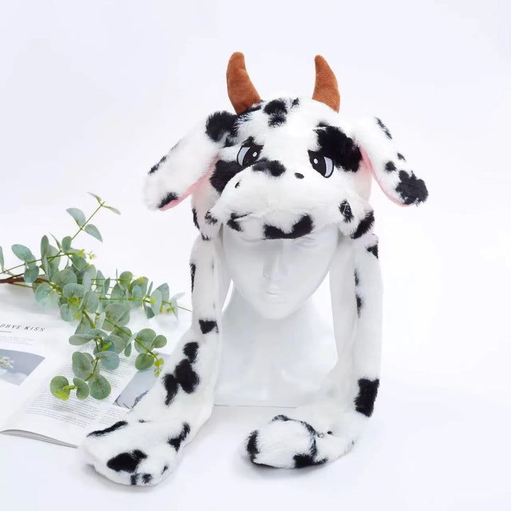 Einhorn Mütze mit Wackelohren für Mädchen, ein verträumtes Geschenk.