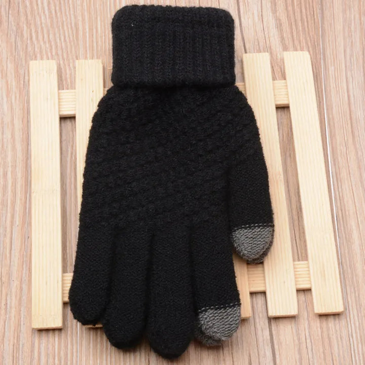Warme Wintermode: Unisex-Handschuhe mit Touchscreen-Funktion, perfekt für kalte Tage und Gadgets.