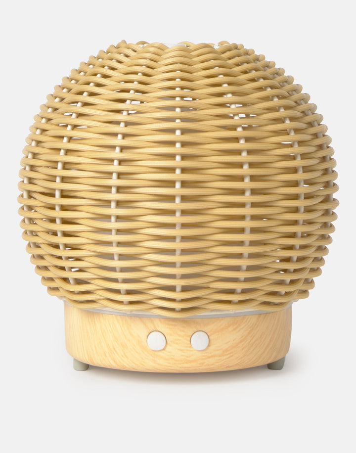 Aroma-Diffusor 150ml in Holzoptik, erzeugt feinen Nebel für Duftöle zur Raumbeduftung & Entspannung.