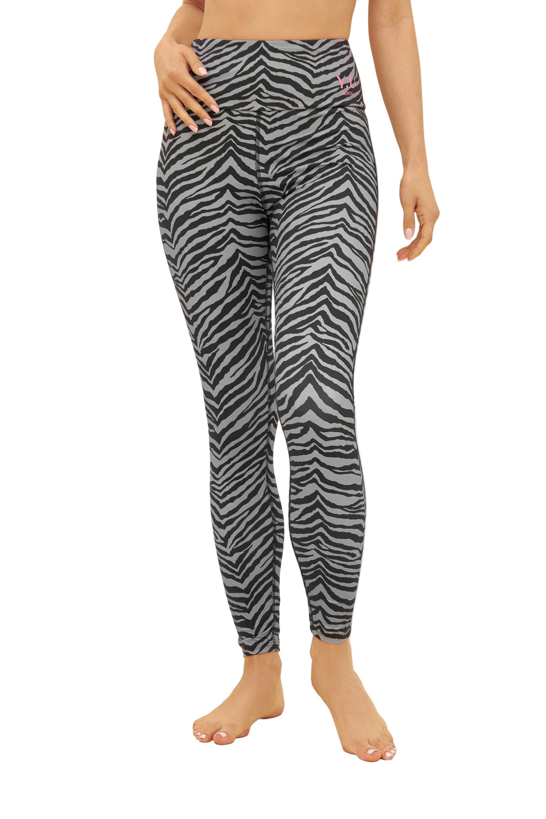 Damen Yoga-Leggings mit hohem Bund und blickdichtem Stoff für maximalen Komfort bei Workout & Fitness.