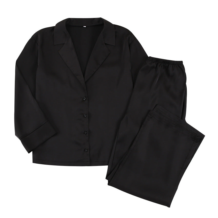 Elegantes Damen Pyjama Set, vollständiger Zweiteiler, komfortable Nachtwäsche für Frauen und gemütlichen Hausanzug.