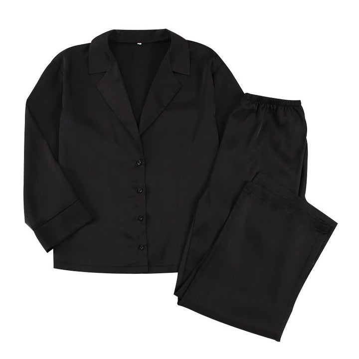 Elegantes Damen Pyjama Set, vollständiger Zweiteiler, komfortable Nachtwäsche für Frauen und gemütlichen Hausanzug.