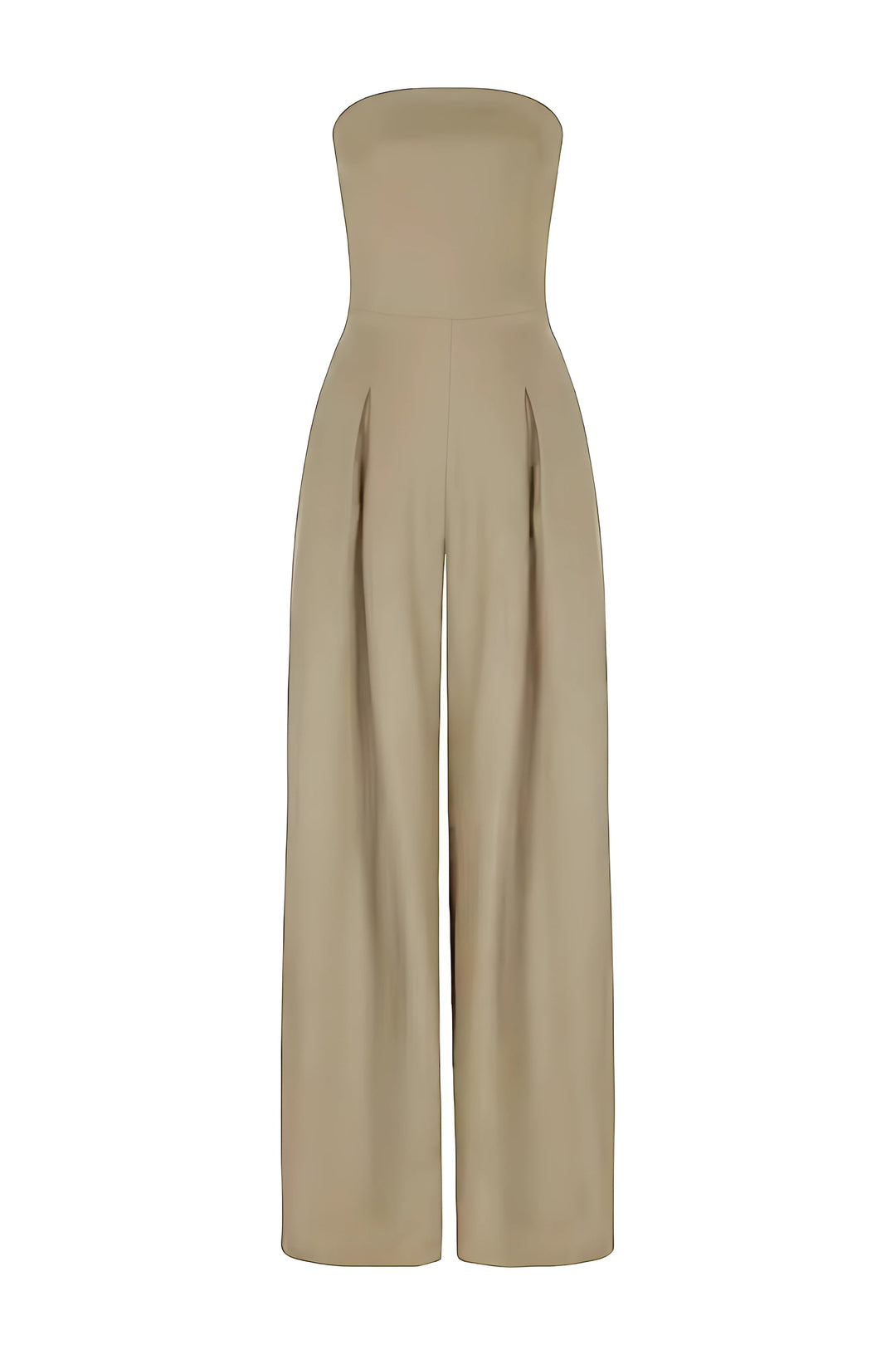 Festlicher Damen Overall, schulterfrei und elegant, ideal für schicke Partys.