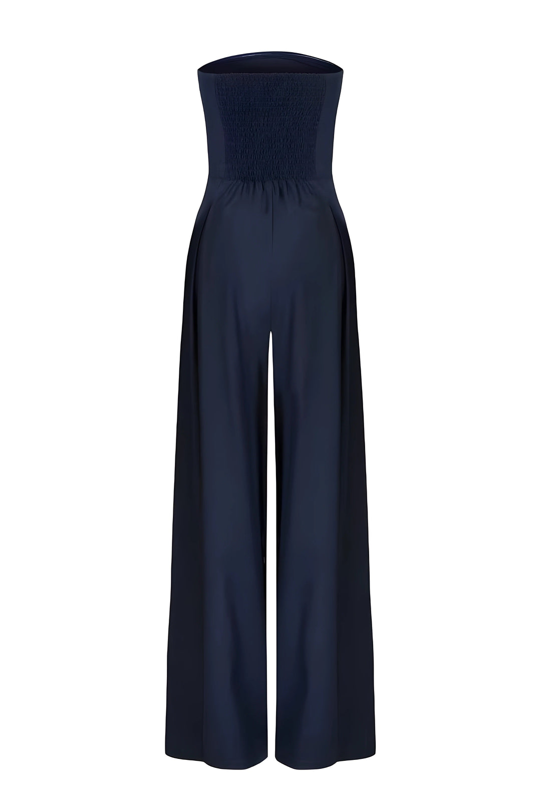 Chicer Damen Jumpsuit mit Corsage-Schnitt, schulterfrei für Abend-Events.