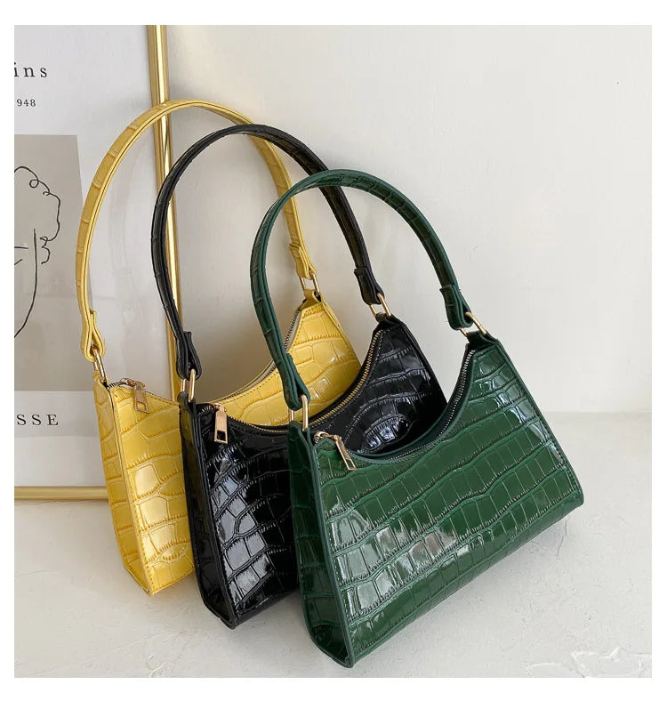 Elegante Damen Handtasche im Retro-Design, das ideale Accessoire für einen souveränen Auftritt.