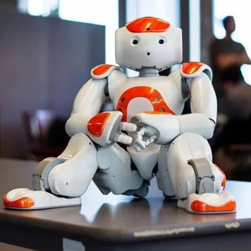 Pädagogischer Roboter für Kinder, der Grundkenntnisse im Programmieren und in der Robotik vermittelt.