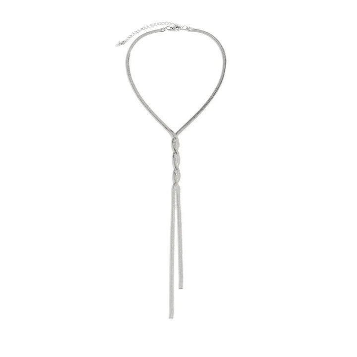 Trendige Damen Schlangenkette, vielseitiger und eleganter Halsschmuck für jeden Anlass.