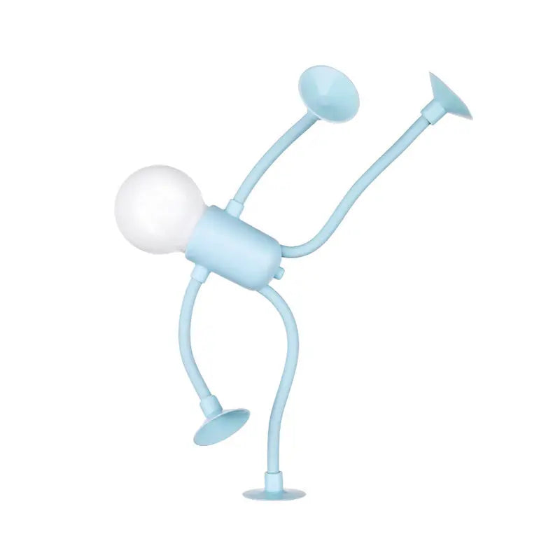 Flexibles USB LED Nachtlicht warmweiß für sanftes Licht im Babyzimmer, mit praktischen Saugnäpfen.