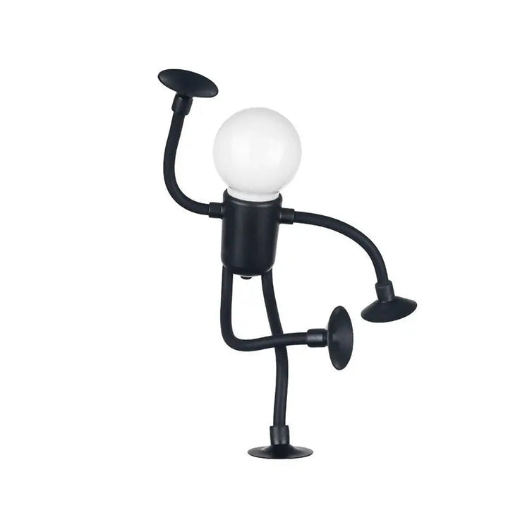 Innovatives flexibles LED-Nachtlicht mit Saugnäpfen & warmweißem Licht, USB-Betrieb für alle Räume.