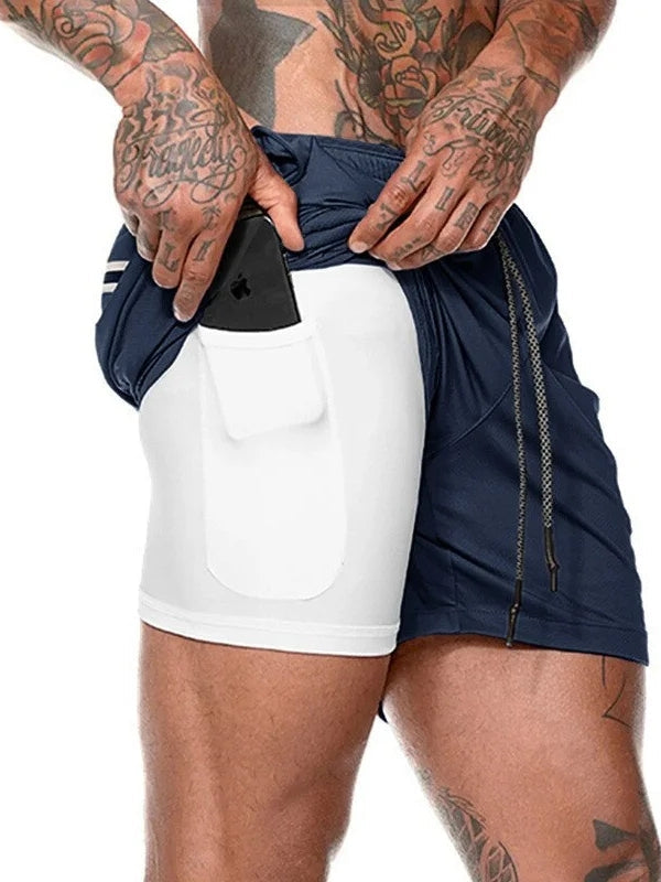 Strapazierfähige Herren Sportshorts, perfekt für jede Sportart im Sommer.