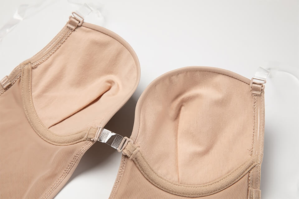 Damen Rückenfrei Body Shaper, nahtlos, figurformend, V-Ausschnitt, für makellose und elegante Outfits.