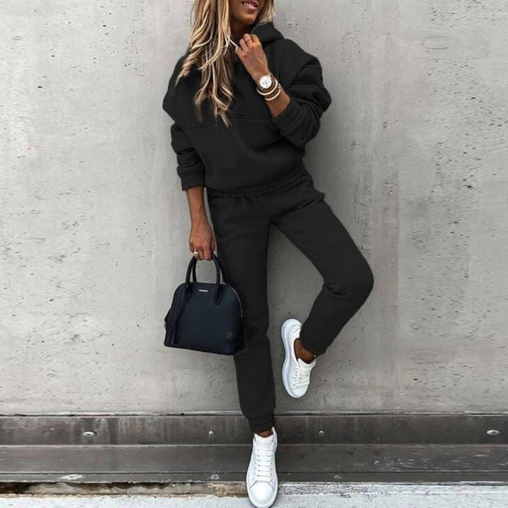 Damen Sport-Jogginganzug für Freizeit; bequemer, stylischer Zweiteiler für Alltag & Athleisure. Ganzjahres-Komfort.