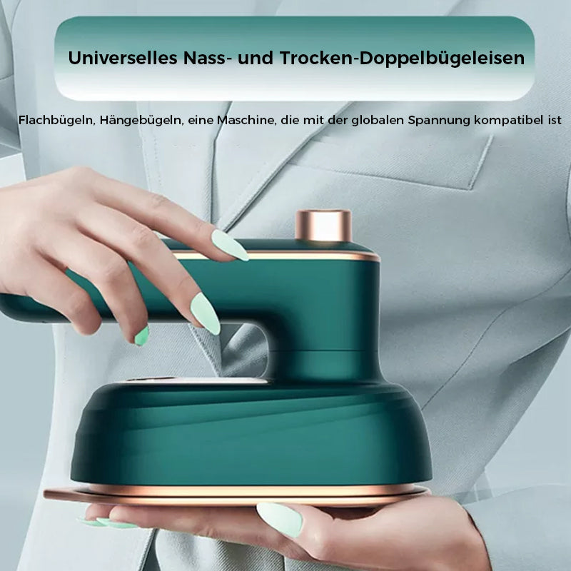 Dampfbügeleisen mit Nassdampf & Trockenbügeln für schonende Textilpflege, kompakt & tragbar.