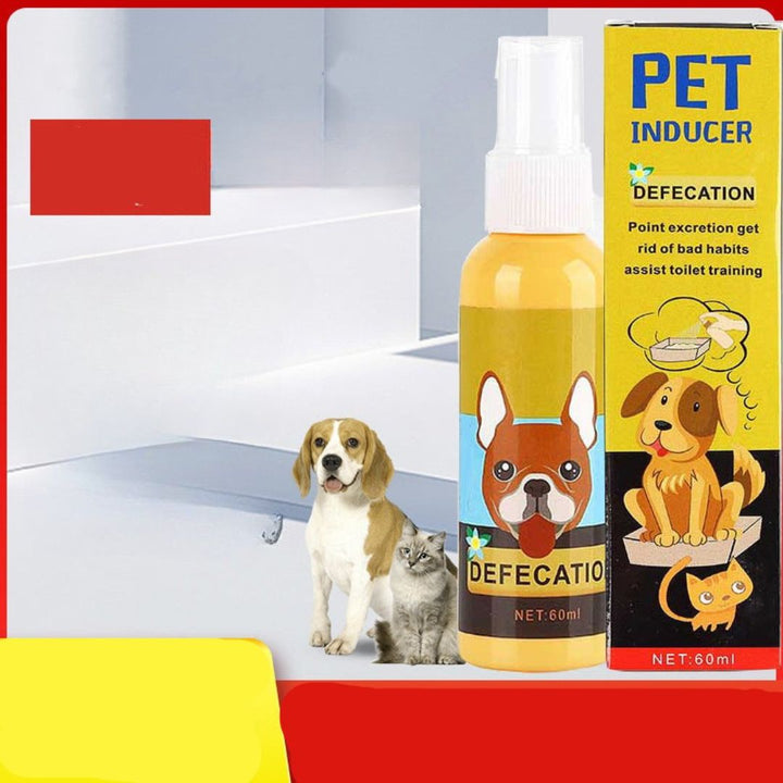 Flasche Stubenrein Trainingsspray für Welpen, Hunde & Katzen zur effektiven Erziehung und Stubenreinheit.