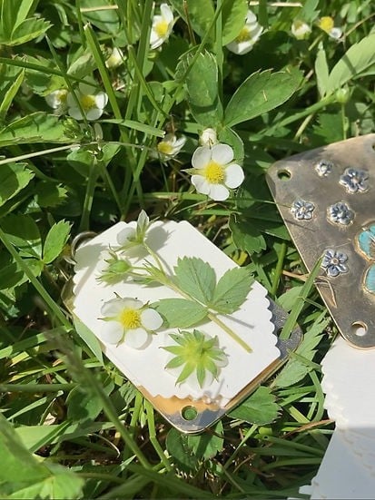 Handgemachte Naturkunst mit dieser vielseitigen Blumenpresse.