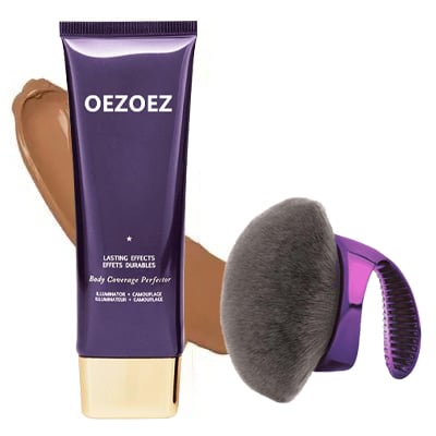 Damen GlowSilk Körper Make-up für ebenmäßigen Teint und natürliche Schönheit mit 24h Halt.