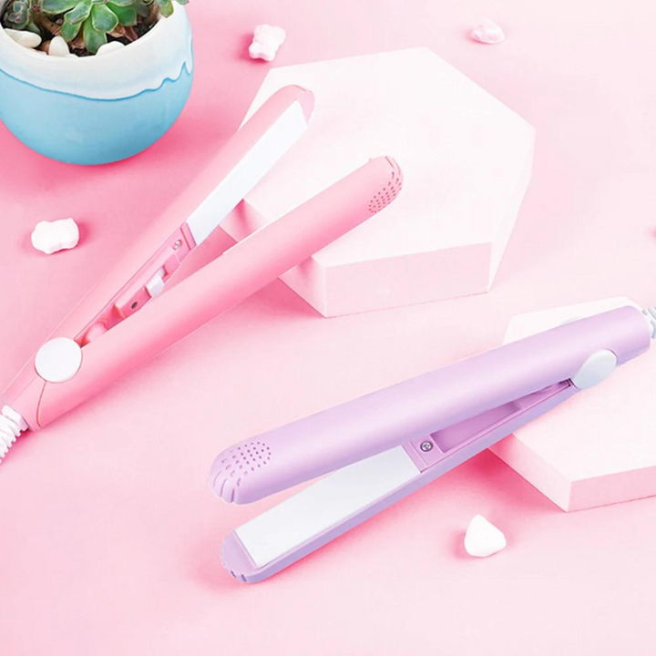 Perfekte Locken und Wellen kreieren mit diesem vielseitigen 2-in-1 Lockenstab.