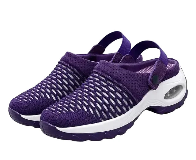 Orthopädische Damen Clogs mit Luftpolster für maximalen Komfort bei jedem Schritt.