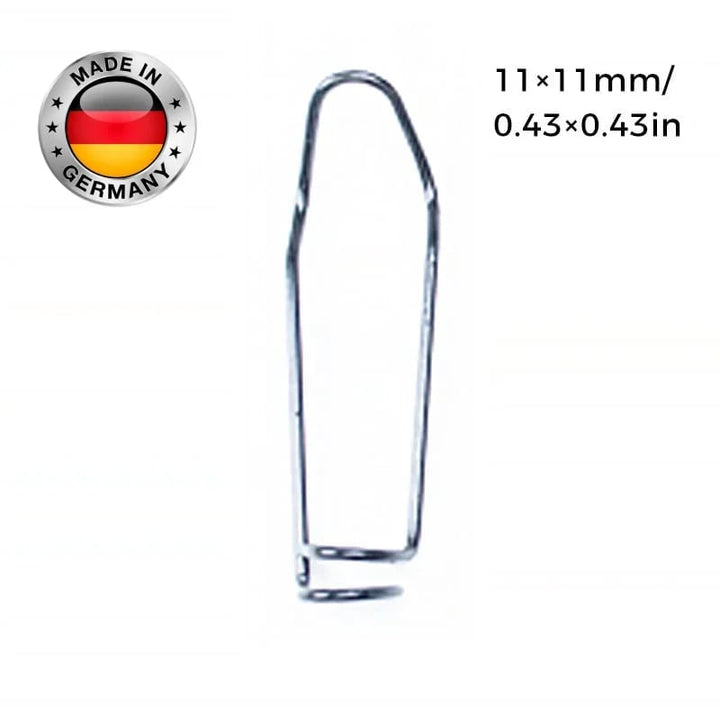 Schwerlast Zaunverbinder aus verzinktem Eisen, ideal für feste Rohrverbindungen und Konstruktionen.