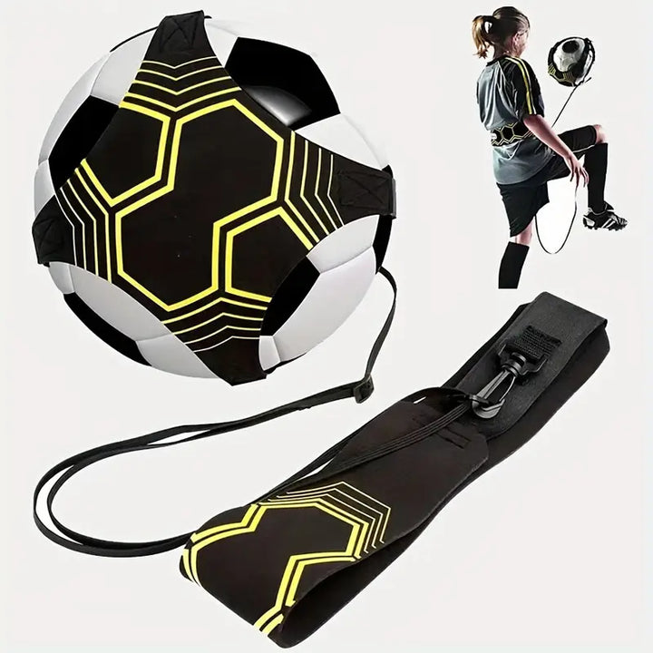 FootMaster Fußball Trainingsgerät für effektives Technik- & Ballkontrolle-Training zu Hause.