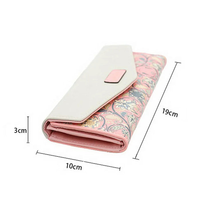Zeitlose Damen-Clutch "Hängematte", elegantes Portemonnaie, Kartenhalter und Telefontasche als stilvoller Begleiter.