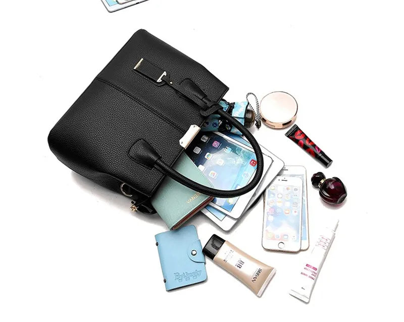 Elegante Damen Schultertasche, ideal für Business & Shopping. Komfortable Handtasche, modisches Statement.