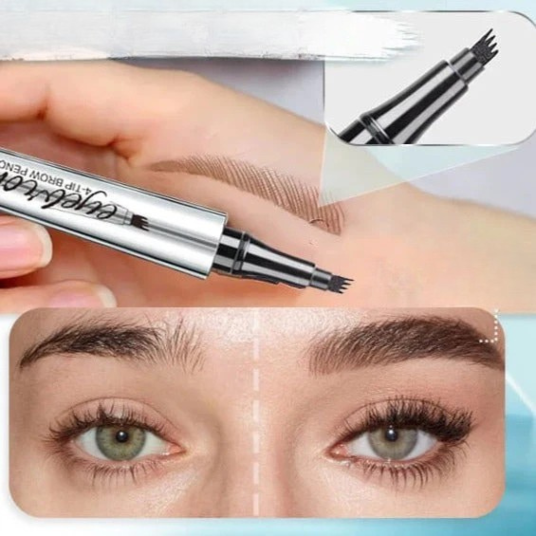 Damen Kosmetik: Wasserfester, langanhaltender Augenbrauenstift für präzise, natürliche Augenbrauen.