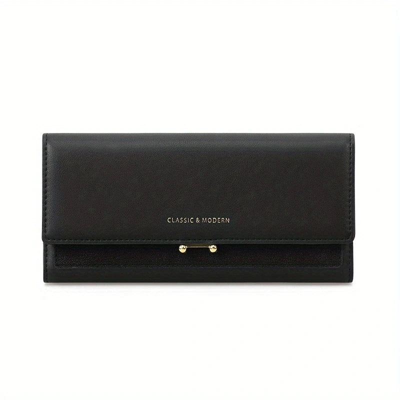 Stilvolle Damen Clutch mit Pailletten, elegantes Portemonnaie und Handytasche in einem, vielseitiges Accessoire.