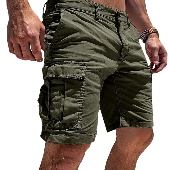 Modische Herren Cargo Shorts, leicht & bequem, ideal als Freizeit- oder Outdoor-Hose für Männer im Sommer.