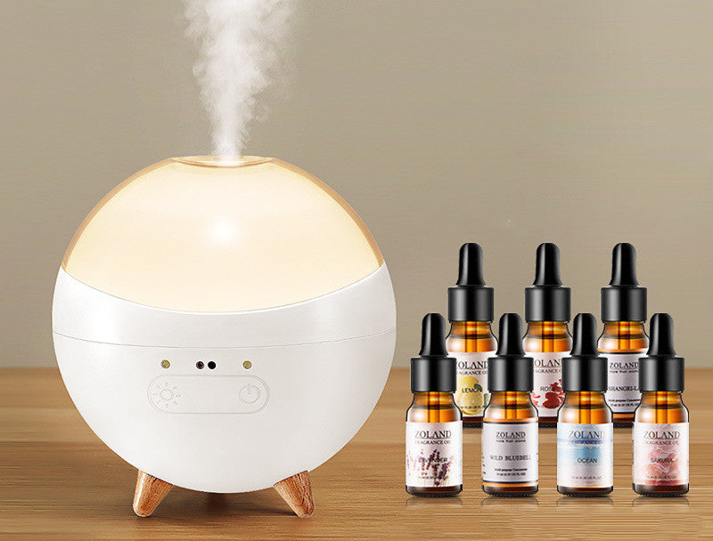 Multifunktionaler Aroma Diffuser, Luftbefeuchter & Stimmungslicht mit moderner Gestensteuerung für Entspannung.